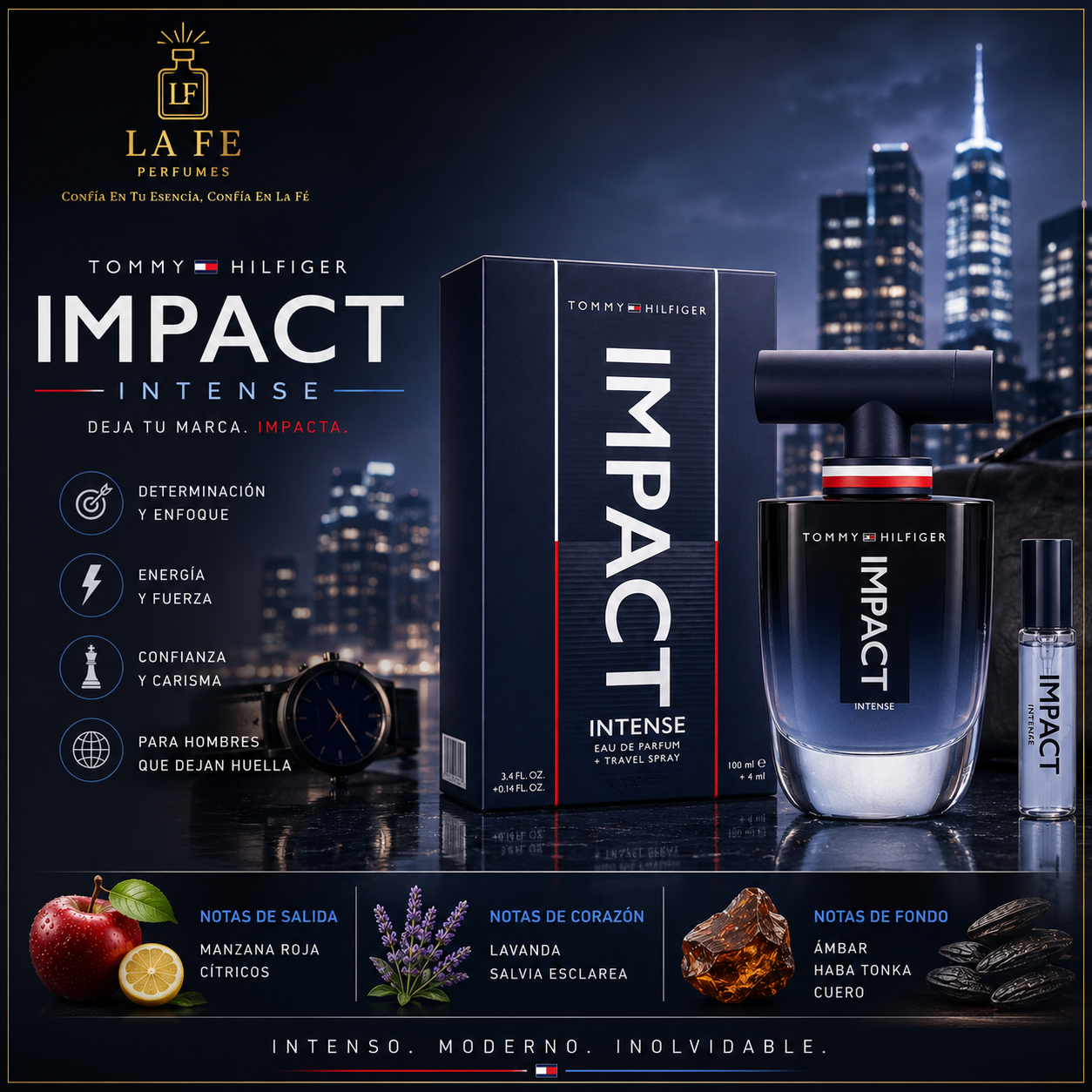 Tommy Hilfiger Impact Intense 100ml + 3.85ml Men EDT